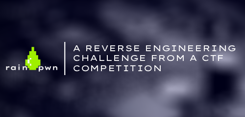 A reverse engineering challenge from a CTF competition